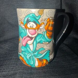 Discontinued Authentic Disney Tigger Wired For Another Day Ceramic Mug